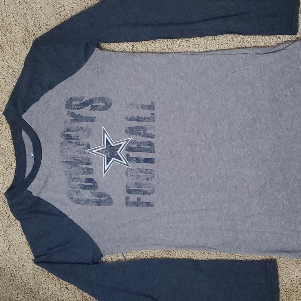 Boys Long Sleeve Dallas Cowboys Tshirt